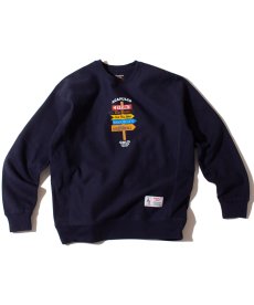 画像4: ACAPULCO GOLD(アカプルコゴールド) / DIRECTION SIGN CREWNECK SWEATSHIRT (4)