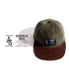 画像5: ACAPULCO GOLD(アカプルコゴールド) / TWO-TONE CORD 6 PANEL CAP (5)