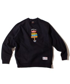 画像2: ACAPULCO GOLD(アカプルコゴールド) / DIRECTION SIGN CREWNECK SWEATSHIRT (2)