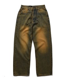 画像1: PWNED(パウンド) / WORN OUT DENIM PANTS (1)