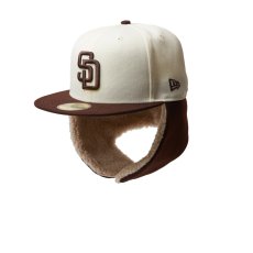 画像5: NEW ERA / 59FIFTY Dog Ear ドッグイヤー サンディエゴ・パドレス クローム ブラウンバイザー (5)