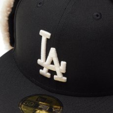 画像10: NEW ERA /59FIFTY Dog Ear ドッグイヤー ロサンゼルス・ドジャース ブラック (10)