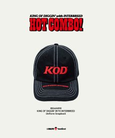 画像1: INTERBREED(インターブリード) / KING OF DIGGIN’ x INTERBREED “KOD Uniform Snapback” (1)