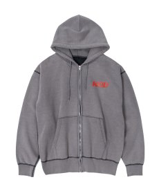 画像1: INTERBREED(インターブリード) / KING OF DIGGIN’ x INTERBREED “Faded Zip Hoodie” (1)