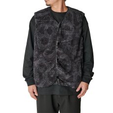 画像7: CALEE(キャリー) / NYLON RIP FLEECE WAIST COAT ＜SNAKE PATTERN＞ (7)