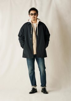 画像13: CALEE(キャリー) / VINTAGE NYLON OXFORD HALF COAT (13)