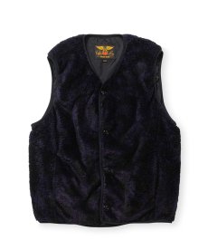 画像2: CALEE(キャリー) / NYLON RIP FLEECE WAIST COAT ＜SNAKE PATTERN＞ (2)