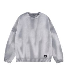 画像1: SPLR / Garment Dyed Crew Knit (1)