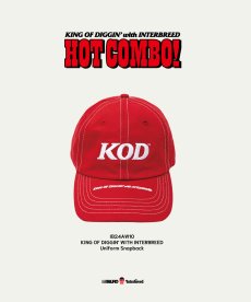 画像2: INTERBREED(インターブリード) / KING OF DIGGIN’ x INTERBREED “KOD Uniform Snapback” (2)