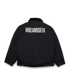 画像2: HIDEANDSEEK(ハイドアンドシーク) / Zip Work Jacket(24aw) (2)