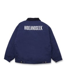 画像4: HIDEANDSEEK(ハイドアンドシーク) / Zip Work Jacket(24aw) (4)