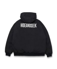 画像2: HIDEANDSEEK(ハイドアンドシーク) / Zip Hooded Work Jacket(24aw) (2)