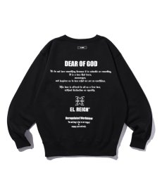 画像3: EL REIGN(エルレイン) / "DEAR OF GOD" CREW SWEAT (3)