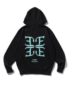 画像2: EL REIGN(エルレイン)  / "FRAGMENT" LOGO ZIP HOODIE (2)