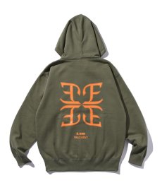 画像3: EL REIGN(エルレイン)  / "FRAGMENT" LOGO ZIP HOODIE (3)