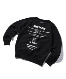 画像1: EL REIGN(エルレイン) / "DEAR OF GOD" CREW SWEAT (1)