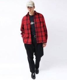 画像4: HIDEANDSEEK(ハイドアンドシーク) / Check Shirt Jacket(24aw) (4)