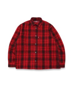 画像2: HIDEANDSEEK(ハイドアンドシーク) / Check Shirt Jacket(24aw) (2)