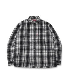 画像1: HIDEANDSEEK(ハイドアンドシーク) / Check Shirt Jacket(24aw) (1)