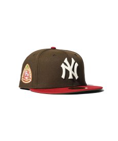 画像1: NEW ERA /  New York Yankees - 59FIFTY CO 1950 WS WALNUT/BRICK RED (1)