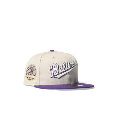 画像1: NEW ERA /  Baltimore Orioles - 59FIFTY CO 30TH ANV STONE/TRUE PURPLE (1)