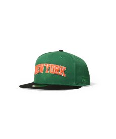 画像1: NEW ERA / New York Knicks - 59FIFTY CO GREEN/BLACK (1)