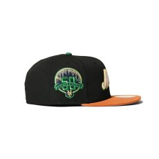 画像4: NEW ERA /  New York Mets - 59FIFTY CO 50TH ANV BLACK/RUST ORANGE (4)