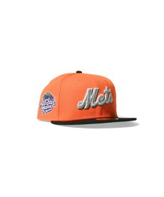 画像1: NEW ERA /  New York Mets - 59FIFTY CO 2002 ASG RUSH ORANGE/BLACK (1)