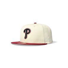 画像3: NEW ERA / Philadelphia Phillies - 59FIFTY CO 2004 IS CHROME/BURGUNDY (3)