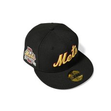 画像6: NEW ERA /  New York Mets - 59FIFTY CO 40TH ANV SCRIPT YELLOW LOGO/BLACK (6)