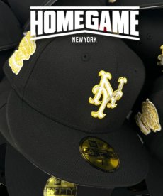 画像1: NEW ERA /59FIFTY NEW YORK METS CO 1964 ASG THE GODFATHER BLACK (1)