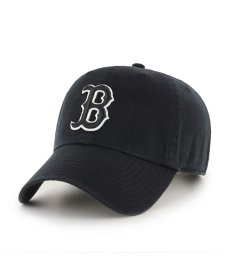 画像1: '47(フォーティーセブン) / RED SOX ’47 CLEAN UP Black x Black&White Logo (1)