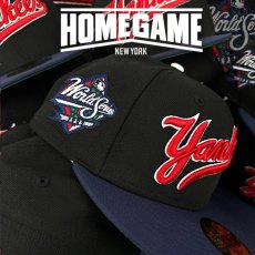 画像3: NEW ERA /59FIFTY New York Yankees WORLD SERIES BLACK/ROYAL (3)