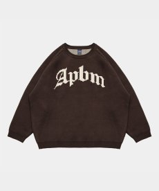 画像2: APPLEBUM(アップルバム) / "APBM" Knit Sweater (2)