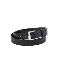 画像1: CALEE(キャリー) / PLANE LEATHER NARROW BELT (1)