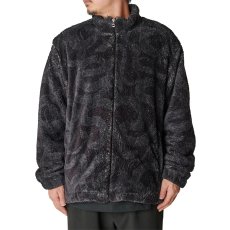 画像9: CALEE(キャリー) / NYLON RIP FLEECE TRACK TYPE JACKET ＜SNAKE PATTERN＞ (9)