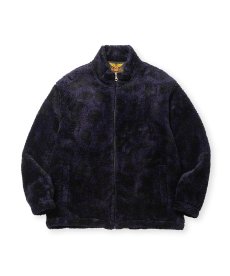 画像1: CALEE(キャリー) / NYLON RIP FLEECE TRACK TYPE JACKET ＜SNAKE PATTERN＞ (1)