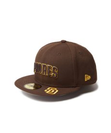 画像1: NEW ERA / 59FIFTY MLB Visor Logo サンディエゴ・パドレス (1)