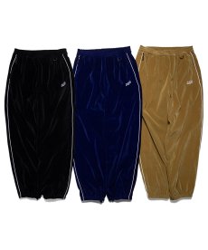 画像1: HAIGHT / VELOUR TRACK PANTS (1)