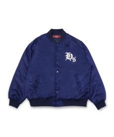 画像3: HIDEANDSEEK(ハイドアンドシーク) / Nylon Varsity Jacket(24aw) (3)