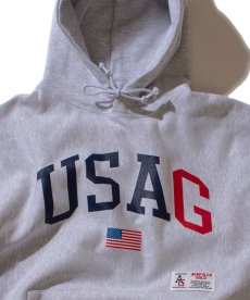 画像8: ACAPULCO GOLD(アカプルコゴールド) / USAG HOODED SWEATSHIRT (8)