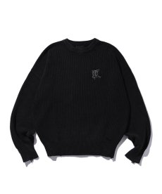 画像3: EL REIGN(エルレイン) / GORE LOGO DAMAGE WASH KNIT (3)