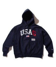 画像3: ACAPULCO GOLD(アカプルコゴールド) / USAG HOODED SWEATSHIRT (3)