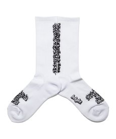 画像2: HAIGHT / [CASPER] FLAMES LOGO SOCKS (2)