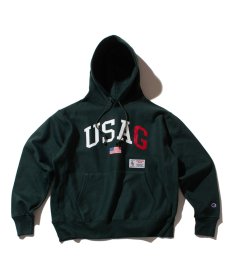 画像4: ACAPULCO GOLD(アカプルコゴールド) / USAG HOODED SWEATSHIRT (4)