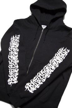 画像17: HAIGHT / [CASPER] FLAMES LOGO ZIP HOODIE (17)