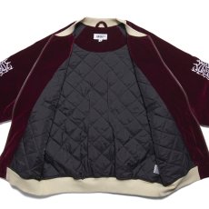 画像16: HAIGHT / [CASPER] FLAMES LOGO VELOUR JACKET (16)