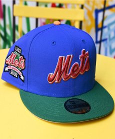 画像1: NEW ERA / 59FIFTY NEW YORK METS CO 40TH ANV BLUE/KELLY (1)