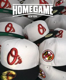 画像3: NEW ERA / 59FIFTY Baltimore Orioles CHROME WHITE/BLACK (3)