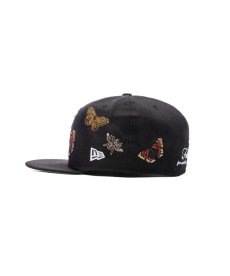 画像3:  NEW ERA × FELT Miami Heat - 59FIFTY BUTTERLY GARDEN BLACK (3)